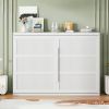 Queen Size Murphy Bed Wall Bed Modern design with LED Lights,White
