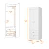 Alabama Armoire, One Large Cabinet, Two Drawers