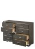 Escher Gray Oak Finish Dresser