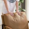 Lounge, living room, office or the reception area Leathaire accent arm chair with Extra thick padded backrest and seat cushion sofa chairs
