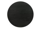Jasper Ebony Black 29"W Round Coffee Table
