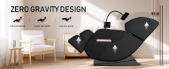 2024Massage Chair Recliner with Zero Gravity with Full Body Air Pressure