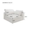 sofa seater with armrest