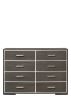 Escher Gray Oak Finish Dresser