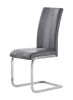 ALTIS FABRIC GREY DINING CHAIRS (KIT OF 2)