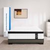 Twin Size 12 Inch 7-Zoned Cool Memory Foam Individual Pocket Spring Hybrid Mattress
