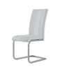 ALTIS FABRIC WHITE DINING CHAIRS (KIT OF 2)